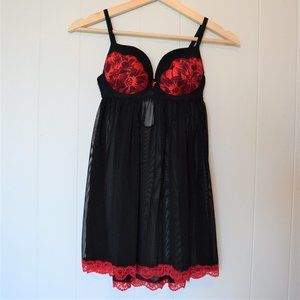 Babydoll Push-up Lingerie Top